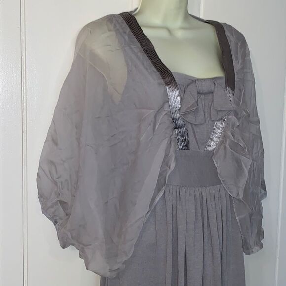NWT Ryu gray bubble dress - Picture 4 of 8